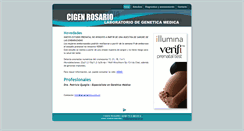 Desktop Screenshot of igl-genetica.com.ar